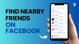 How To Find Nearby Friends On Facebook Quick amp Easy [upl. by Eciram]