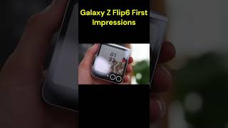 Galaxy Z Flip6 First Impressions  Unboxing shorts youtubeshorts gadgets samsunggalaxyzflip6 [upl. by Anrol]