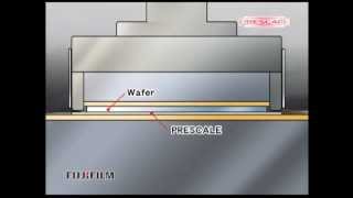 Wafer Polishing Uniformity Test With Fujifilm Prescale  Pressure Indicating Sensor Film [upl. by Yblok]