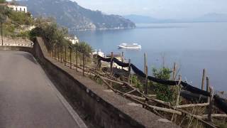 Driving Amalfi Coast Italy [upl. by Kellie]