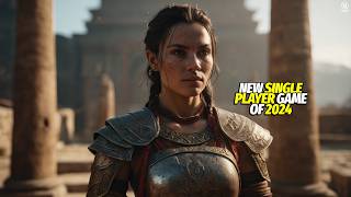 Top 10 NEW Single Player Games of 2024 [upl. by Lletnohs]