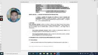 MODELO DE ESCRITO PENAL DE EXCEPCIÓN DE IMPROCEDENCIA DE ACCIÓN [upl. by Aner]