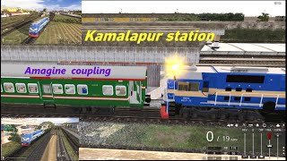 kamalapurrailwaystationamaginelococoahcouplingfullvideoBTZS2019 [upl. by Einallem62]