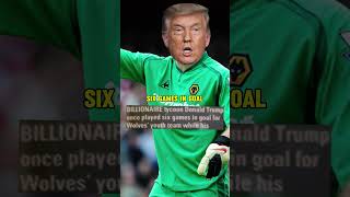 Donald Trump was a Football Goalkeeper 😂 [upl. by Sirrap]