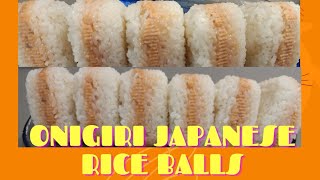 EASY ONIGIRI JAPANESE RICE BALLSDhay Esmedia channel [upl. by Novehs]