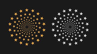 Circle with Star in adobe illustrator  colorful round star circle design  SCT Graphic Design [upl. by Tnecnivleahcim]