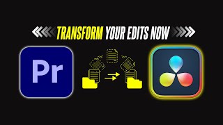 Premiere Pro to Davinci resolve  how to export premiere pro project to davinci resolve [upl. by Goodspeed784]