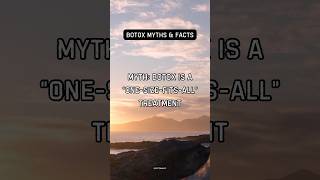 Myth Botox is a onesizefitsall treatment cosmetology botox myths selfcare beauty skincare [upl. by Thisbe331]