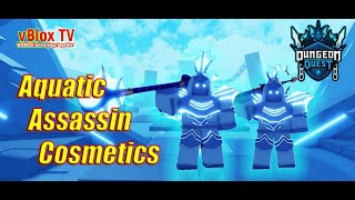 Aquatic Temple Cosmetic Aquatic Assassin in Dungeon Quest  Roblox [upl. by Rowney]