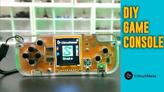 Making a Game console using ESP8266  Circuitmess NIBBLE kit [upl. by Bone]