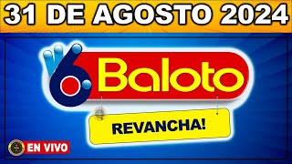 Resultado BALOTO REVANCHA SÁBADO 31 de agosto 2024 [upl. by Intisar]