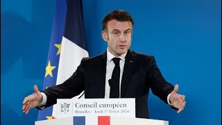 Antisémitisme  une hausse quotinexplicablequot affirme Emmanuel Macron [upl. by Fiora]