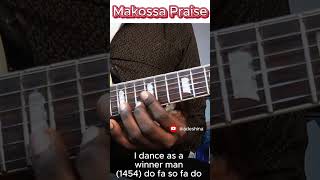 Makossa Praise Guitar Short I dance as a winner man [upl. by Elahcim343]