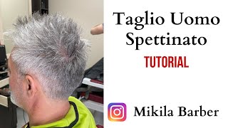 Taglio capelli uomo spettinato Tutorial [upl. by German]