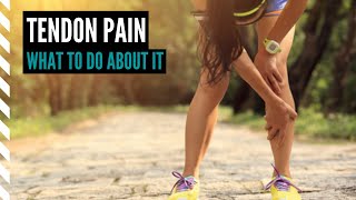 Tendon Pain What to do about it [upl. by Aicenev]