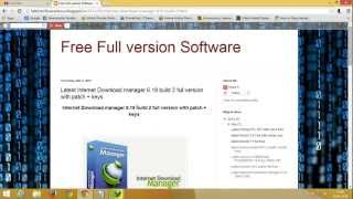 IDM 619 Full Free Download  Crack  How to install amp crack 2014 [upl. by Niobe]