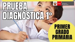 ✅Prueba DIAGNÓSTICA MATEMÁTICA Primer Grado PRIMARIA [upl. by Eriam]