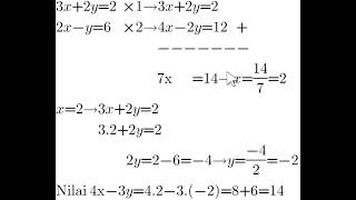 Sistem persamaan linear dua variabel [upl. by Yortal8]