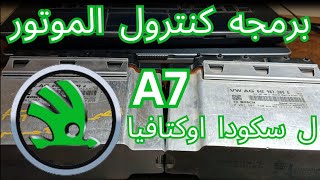 برمجه كنترول الموتور ل سكودا اوكتافيا a7 [upl. by Odessa]