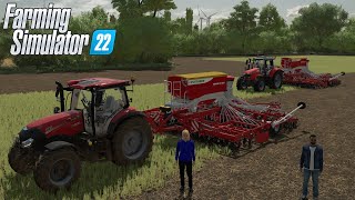 NIEUW FIELD GRASS INZAAIEN  KUILVOER VERKOPEN  Farming Simulator 22 Timelapse [upl. by Marielle]