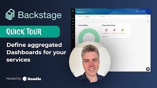 Spotify Backstage define aggregated Dashboards for your servies [upl. by Nelra]