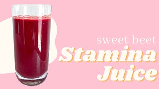 Beet Juice Recipes That Taste Good Sweet Stamina Juice  SHORTS [upl. by Mayrim]