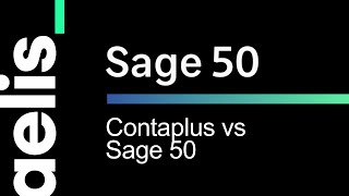 Sage 50 vs Sage Contaplus [upl. by Damas]