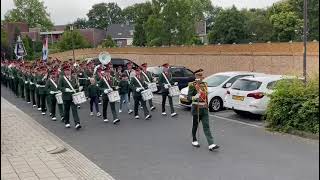 HARMONIE EN KLAROENKORPS AMICITIA BANHOLT EUROPARADE 2024 [upl. by Alika]