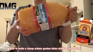 How to make Arden’s Garden detox for under 10 [upl. by Zorana]