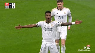 Vinicius Junior Crazy Goals amp Skills 2025 [upl. by Jamnes]