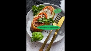 Laugenstangen mit Tomate Mozarella [upl. by Luapnhoj]