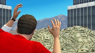 The 10 Million Money Drop Prank GTA RP [upl. by Thordia]