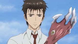 Did Migi REALLY Want to Eat Shinichis Brain Parasyte The Maxim Explained Animann Horror [upl. by Tonie485]