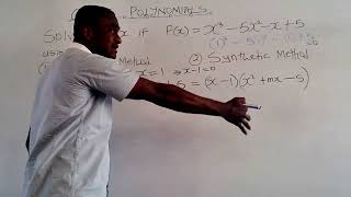 Solving Cubic PolynomialsInspectionampSynthetic methodscalculus algebragrade12mathsfurthermaths [upl. by Eelram874]