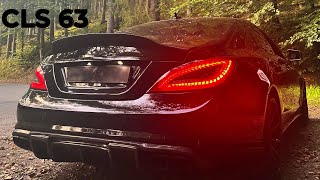 CLS 63 AMG 611 hp  V8 SOUND [upl. by Mera]