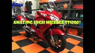 2002 Honda ST1300 Pan European High Mileage [upl. by Matless]