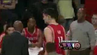 Ron Artest gets Ejected after a Kobe Bryant Elbow FULL VID [upl. by Ahtrim]