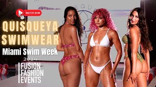 Quisqueya Swimwear  Miami Swim Week 2024  Full Show [upl. by Karyn771]