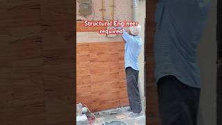 Structural Engineer required shorts viralshots viralvideo construction house bulding engineer [upl. by Yelnik]