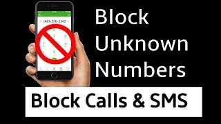 How to Block Unknown Calls amp SMS Both in Android Smartphone  HindiUrdu [upl. by Ahsiloc486]