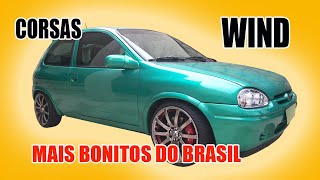 Corsa Wind mais bonitos do Brasil [upl. by Olaznog710]