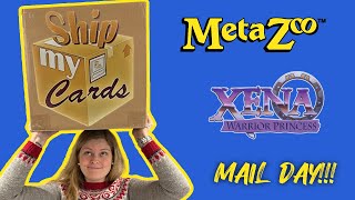 Mail Day Ship My Cards 2 MetaZoo and Xena the Warrior Princess [upl. by Kielty]