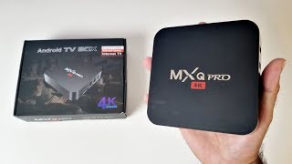 MXQ Pro 4K 2017 Internet TV Box Review  Android 71 Nougat [upl. by Nore]