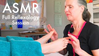 1hr full reflexology session with kinesiology and aroma oils Unintentional ASMR [upl. by Rena]