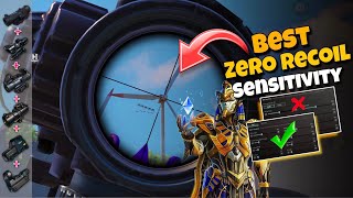 PUBG  BGMI World Best Sensitivity Settings 🔥 For All Devices Gyro And Non Gyro ✅ GB ALPHA [upl. by Donaldson]