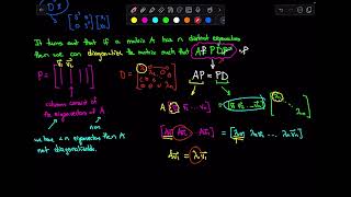 Week 7  Lesson 27  Diagonalization [upl. by Andros206]