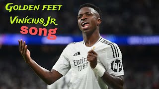 Vinícius Júnior golden feet song [upl. by Renick]