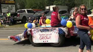 Madawaska Acadian Festival Parade 2024 [upl. by Hilliard380]