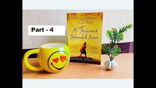 A Thousand Splendid Suns by Khaled Hosseini Part  4 English Novel Chit Chat [upl. by Anem285]