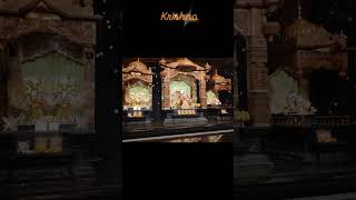 Krishna ISKCON l youtubeshorts KrishnaISKCON iskcontemple ﷻ ISKCON Shree Govinda Dham Ravet [upl. by Rema]